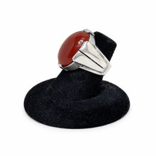 Sterling Carnelian Ring Size 5