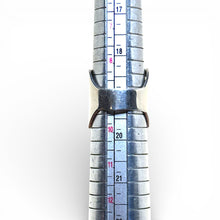 Stacked Cut Out Sterling Solid Ring Size 9