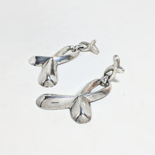 Huge Taxco Ribbon Earrings