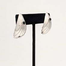 Natie Onyx Domed Teardrop Earring