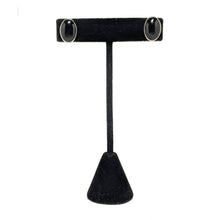 Native American Jewelry / JACKSON Signed Navajo Onyx / Sterling Onyx Stud Earrings / 1980s Vintage Navajo Earrings / Onyx Silver Studs