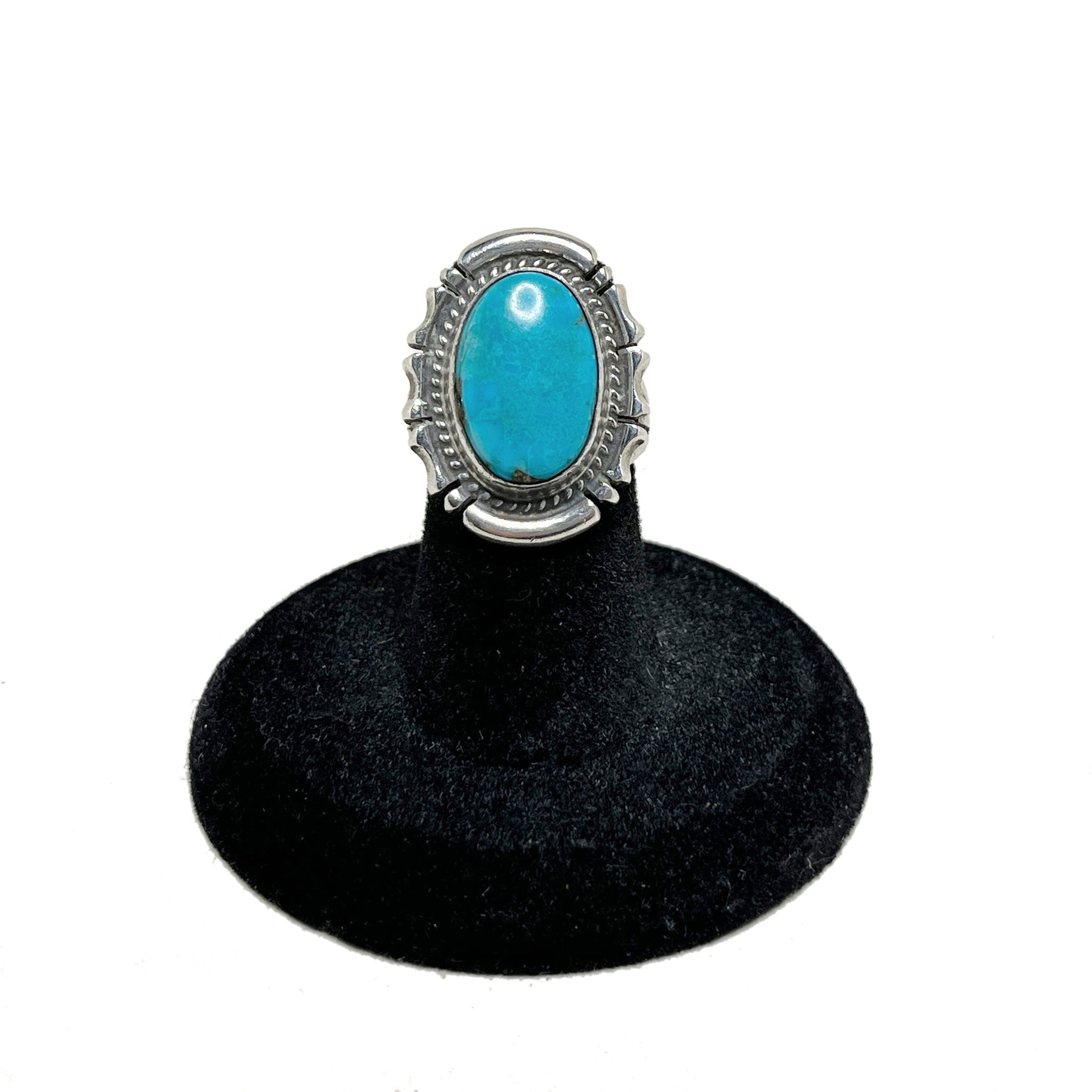 Navajo Turquoise Ring Size 5