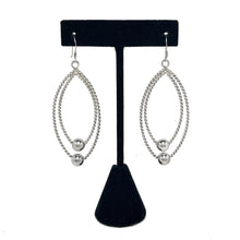 MODERNIST 1990s Sterling Earring / Avant Garde Silver Earring / 90s Modernism Jewelry / Vintage MOBILE Sterling Silver Earrings