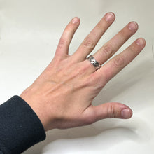 Sterling Ring Size 10 / Celtic KNOT Silver Ring / 925 Silver Mens Ring / KNOT Ring Silver Ring Size 10 / 1990s Silver PLAIT Ring