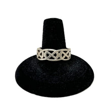 Sterling Ring Size 10 / Celtic KNOT Silver Ring / 925 Silver Mens Ring / KNOT Ring Silver Ring Size 10 / 1990s Silver PLAIT Ring
