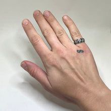 Sterling WAVE Ring Size 6 1/2 | OCEAN Waves Silver Ring 6.5 | 925 Silver 1990s Ring 6.5 | WATER Sign Ring Size 6.5 | 90s Silver Ring Jewelry