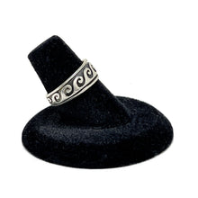 Sterling WAVE Ring Size 6 1/2 | OCEAN Waves Silver Ring 6.5 | 925 Silver 1990s Ring 6.5 | WATER Sign Ring Size 6.5 | 90s Silver Ring Jewelry