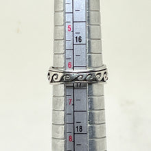 Sterling WAVE Ring Size 6 1/2 | OCEAN Waves Silver Ring 6.5 | 925 Silver 1990s Ring 6.5 | WATER Sign Ring Size 6.5 | 90s Silver Ring Jewelry