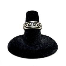 Sterling WAVE Ring Size 6 1/2 | OCEAN Waves Silver Ring 6.5 | 925 Silver 1990s Ring 6.5 | WATER Sign Ring Size 6.5 | 90s Silver Ring Jewelry