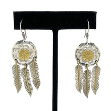 Vintage TAXCO Earrings | Sterling DREAMCATCHER Earrings | 1980s Silver & Brass STATEMENT Earrings | Vintage Southwestern | Mexican Silver