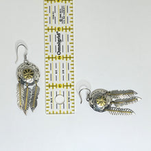 Vintage TAXCO Earrings | Sterling DREAMCATCHER Earrings | 1980s Silver & Brass STATEMENT Earrings | Vintage Southwestern | Mexican Silver