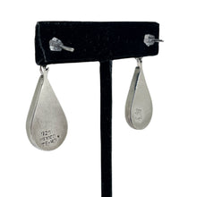 TAXCO Silver Earrings | Malachite INLAY Earrings | 80s Onyx Sterling Earrings | 80s Avant Garde | 1980s Mexican Silver | Onyx Inlay Earrings