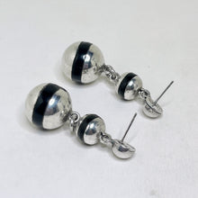 Vintage Taxco SPHERE Earring | 1980s ABSTRACT Silver Jewelry | MODERNIST Silver Earring | Chunky Silver Jewelry | Abstract Geometric Earring