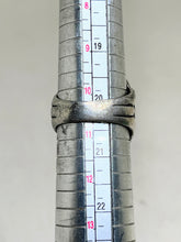 1940s Indian Head Biker Ring 10.5 | STERLING Silver Biker Ring Size 10 1/2 | Antique 40s Sterling Silver | Native American Mens Ring 10.5