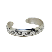 Signed Navajo Stamped Cuff