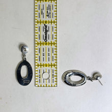 Vintage TAXCO Earrings | MODERNIST Figural Earrings | Large Chunky ABSTRACT Earring | Avant Garde Geometric Earring | Taxco Sterling Silver