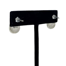 Vintage TAXCO Onyx Earrings | Sterling TEARDROP Earring | Modernist Silver ONYX Earring | 90s Goth Sterling Jewelry | 1990s Industrial