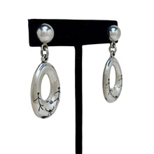 Vintage TAXCO Earrings | MODERNIST Figural Earrings | Large Chunky ABSTRACT Earring | Avant Garde Geometric Earring | Taxco Sterling Silver