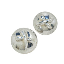 TAXCO Earrings | Modernist DOME Earrings | 1980s Abstract Modern Jewelry | Sterling Silver Earrings | 80s Earrings Mexican Silver