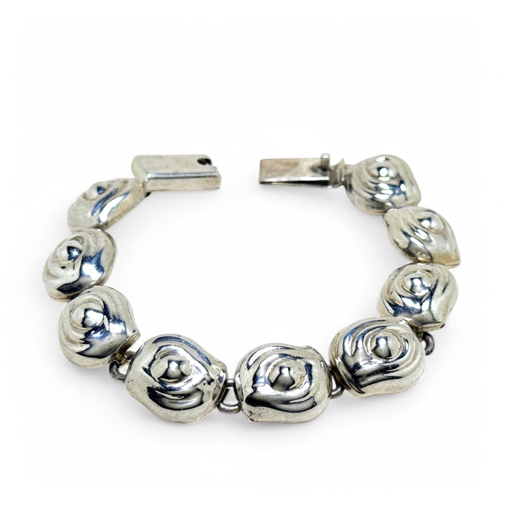 Abstract Eye Taxco Bracelet