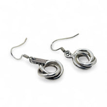 Twisted Circle Sterling Taxco Earring