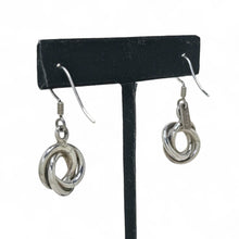 Twisted Circle Sterling Taxco Earring