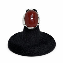 Sterling Carnelian Ring Size 5
