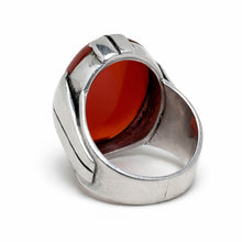 Sterling Carnelian Ring Size 5