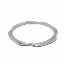 Sterling Bangle Sculptural Bracelet
