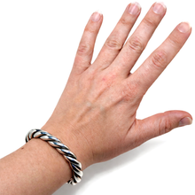 Taxco Sterling Bubble Twist Cuff