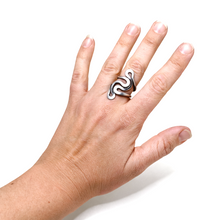 Sterling Amorphous Ring Size 6.5