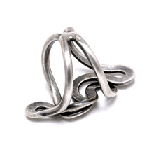 Sterling Amorphous Ring Size 6.5