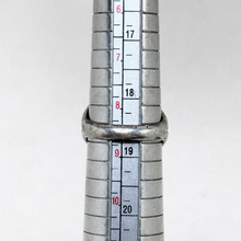 1970s Turquoise Sterling Feather Ring Size 8 3/4