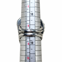 Huge Navajo Turquoise Signed Ring Size 8 1/4